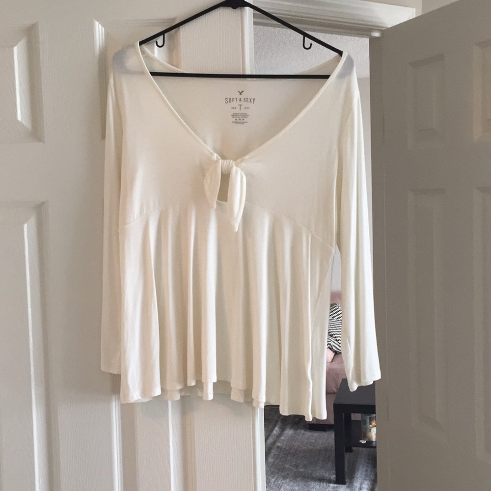 American Eagle Soft & Sexy Front Knot Top